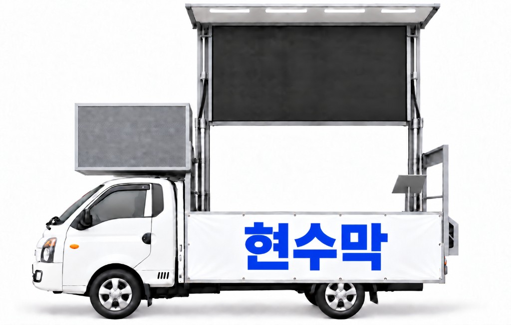 1.5톤 리프트 무대형 선거차